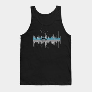 bunny heart love sound effet Tank Top